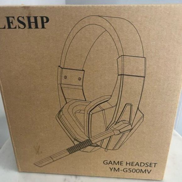 🎮 Leshp Noise Reduction Gaming Headset YM-G500MV New in Box - Picture 2 of 4